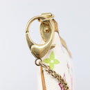 LOUIS VUITTON Monogram Multicolor Pochette Mira MM White M60096 LV Auth 200712V-21