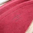 LOUIS VUITTON Monogram Multicolor Pochette Mira MM White M60096 LV Auth 200712V-22