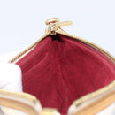 LOUIS VUITTON Monogram Multicolor Pochette Mira MM White M60096 LV Auth 200712V-23