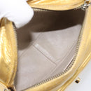 CHANEL Chain Shoulder Bag Leather Gold CC Auth 200713-18