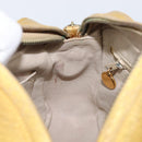CHANEL Chain Shoulder Bag Leather Gold CC Auth 200713-20