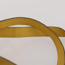 GUCCI Bamboo Backpack Suede Yellow Gold 003 58 0016 Auth 200716A-10
