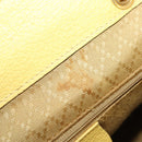 GUCCI Bamboo Backpack Suede Yellow Gold 003 58 0016 Auth 200716A-27