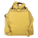 GUCCI Bamboo Backpack Suede Yellow Gold 003 58 0016 Auth 200716A-3