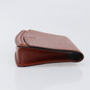 LOUIS VUITTON Epi Tilsitt Pouch Brown M52603 LV Auth 200717-4