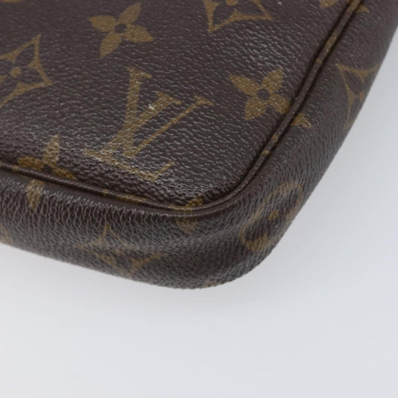 LOUIS VUITTON Monogram Pochette Accessoires Pouch M51980 LV Auth 200720A