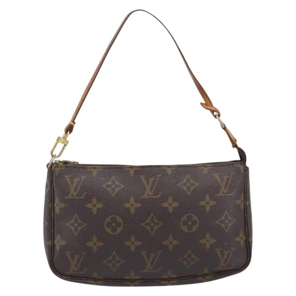 LOUIS VUITTON Monogram Pochette Accessoires Pouch M51980 LV Auth 200720A
