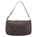 LOUIS VUITTON Monogram Pochette Accessoires Pouch M51980 LV Auth 200720A-3