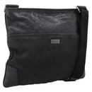 GUCCI GG Canvas Guccissima Shoulder Bag Canvas Black Silver 161822 Auth 200724-1