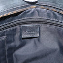 GUCCI GG Canvas Guccissima Shoulder Bag Canvas Black Silver 161822 Auth 200724-16