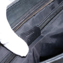 GUCCI GG Canvas Guccissima Shoulder Bag Canvas Black Silver 161822 Auth 200724-22