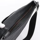 GUCCI GG Canvas Guccissima Shoulder Bag Canvas Black Silver 161822 Auth 200724-6