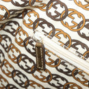 GUCCI GG Canvas Pretty Tote Bag Beige Gold 181779 Auth 200725A-20