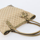 GUCCI GG Canvas Pretty Tote Bag Beige Gold 181779 Auth 200725A-6
