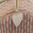 LOUIS VUITTON Mini Lin Croisette Speedy 30 Hand Bag Pink M95501 LV Auth 200729A-16