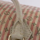 LOUIS VUITTON Mini Lin Croisette Speedy 30 Hand Bag Pink M95501 LV Auth 200729A-19