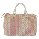 LOUIS VUITTON Mini Lin Croisette Speedy 30 Hand Bag Pink M95501 LV Auth 200729A-3