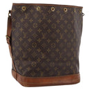 LOUIS VUITTON Monogram Noe Shoulder Bag M42224 LV Auth 200730-1