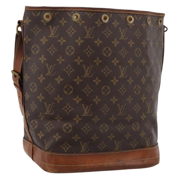 LOUIS VUITTON Monogram Noe Shoulder Bag M42224 LV Auth 200730