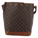 LOUIS VUITTON Monogram Noe Shoulder Bag M42224 LV Auth 200730-2