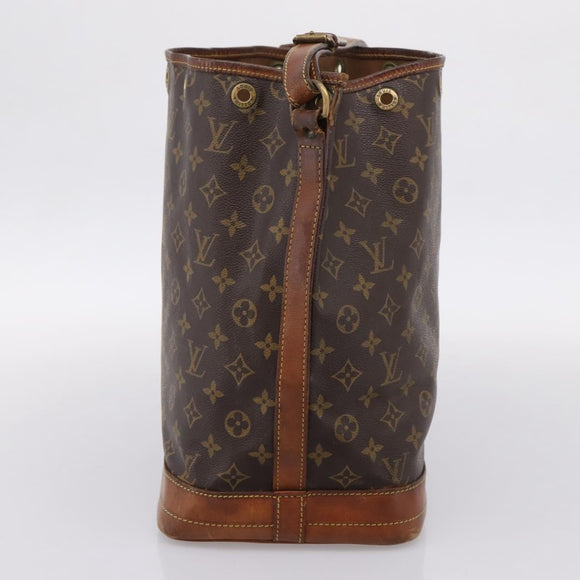 LOUIS VUITTON Monogram Noe Shoulder Bag M42224 LV Auth 200730