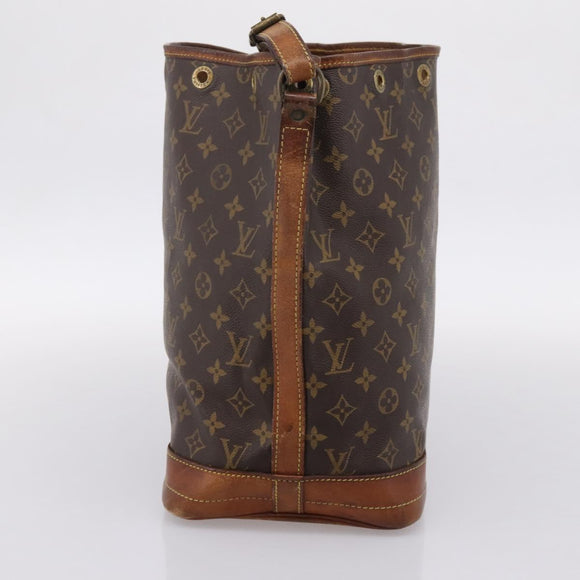 LOUIS VUITTON Monogram Noe Shoulder Bag M42224 LV Auth 200730