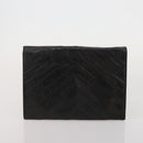SAINT LAURENT Hand Bag Leather 2 Set Black Auth 200742-11