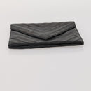 SAINT LAURENT Hand Bag Leather 2 Set Black Auth 200742-14