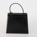 SAINT LAURENT Hand Bag Leather 2 Set Black Auth 200742-3