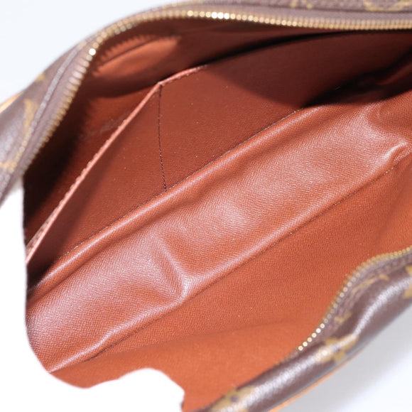 LOUIS VUITTON Monogram Compiegne 28 Clutch Bag M51845 LV Auth 200743
