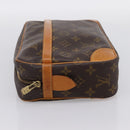 LOUIS VUITTON Monogram Compiegne 28 Clutch Bag M51845 LV Auth 200743-4