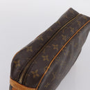 LOUIS VUITTON Monogram Compiegne 28 Clutch Bag M51845 LV Auth 200743-6