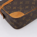 LOUIS VUITTON Monogram Compiegne 28 Clutch Bag M51845 LV Auth 200743-9