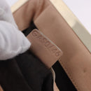 CELINE Shoulder Bag Leather Pink Gold Auth 200745V-35