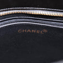 CHANEL Matelasse Reprint Tote Bag Patent Leather Black Gold CC Auth 200752-16