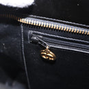 CHANEL Matelasse Reprint Tote Bag Patent Leather Black Gold CC Auth 200752-20