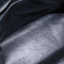 CHANEL Matelasse Reprint Tote Bag Caviar Skin Black Silver CC Auth 200753V-16