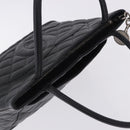 CHANEL Matelasse Reprint Tote Bag Caviar Skin Black Silver CC Auth 200753V-6