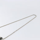 CHANEL New Travel Line Chain Shoulder Bag Canvas Silver CC Auth 200755-14