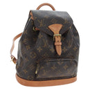 LOUIS VUITTON Monogram Montsouris PM Backpack M51137 LV Auth 200756V-1