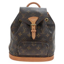 LOUIS VUITTON Monogram Montsouris PM Backpack M51137 LV Auth 200756V-13