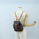 LOUIS VUITTON Monogram Montsouris PM Backpack M51137 LV Auth 200756V-29