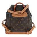 LOUIS VUITTON Monogram Montsouris PM Backpack M51137 LV Auth 200756V-2