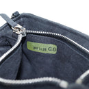 CHANEL Chain Shoulder Pouch Lamb Skin Black Silver CC Auth 200770SAM-10