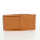PRADA Darling Shoulder Bag Leather Beige Gold Auth 200771SAM-5