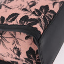 GUCCI Tote Bag Canvas Pink Gold 432684 Auth 200772V-10