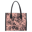 GUCCI Tote Bag Canvas Pink Gold 432684 Auth 200772V-3