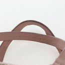 Miu Miu Vitterodino Hand Bag Leather 2way Pink Silver Auth 200774V-15