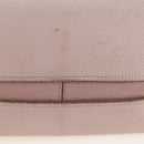Miu Miu Vitterodino Hand Bag Leather 2way Pink Silver Auth 200774V-7