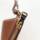 Miu Miu Ivy Hand Bag Canvas 2way Beige Gold Auth 200777SAM-27